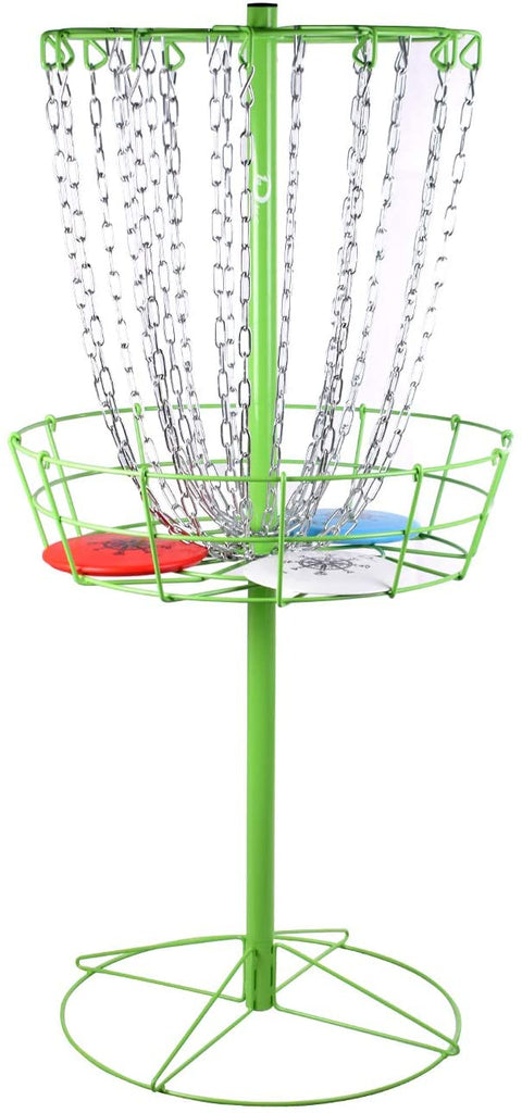 Disc Golf Basket Portable Metal Disc Golf Target Flying Disc Golf Practice Basket Indoor & Outdoor