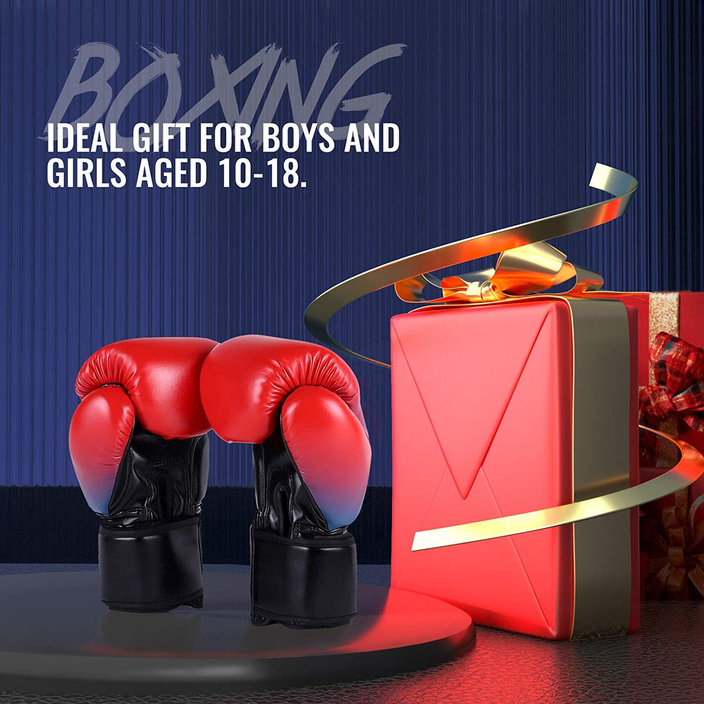 Youth Boxing Gloves for Ages 10-18, Teens Boxing Gloves with Gradients, 8oz&10oz, Teenagers Junior Kids Boxing Gloves for Punching Bag, Kickboxing, Muay Thai, MMA