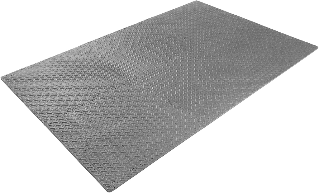 Puzzle Exercise Mat with EVA Foam Interlocking Tiles for MMA, Exercise, Gymnastics and Home Gym Protective Flooring